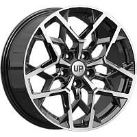 Литые диски Up110 (КС994) 7.500xR17 5x112 DIA66.6 ET38 New Diamond для Volkswagen Golf Cross