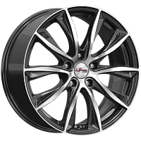 Литые диски Каzантип (КС684М) 7.500xR18 5x108 DIA60.1 ET47 Блэк Джек для XCITE X-Cross 8