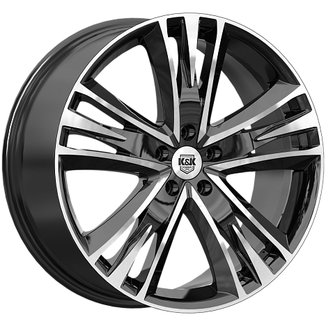 Атлас (КС661М) 8.500xR20 5x112 DIA66.6 ET43 алмаз черный