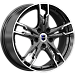 Солар (КС875) 7.000xR17 5x114.3 DIA67.1 ET40 алмаз черный SK