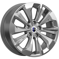 Литые диски Авиор (КС936) 7.000xR17 5x114.3 DIA67.1 ET45 дарк платинум для Belgee X70