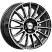 Азур (КС1052) 6.500xR16 5x114.3 DIA66.1 ET40 Блэк Джек Азур (КС1052) 6.500xR16 5x114.3 DIA66.1 ET40 Блэк Джек