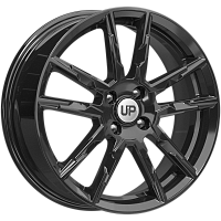 Литые диски Up107 (КС993) 6.500xR17 4x100 DIA60.1 ET41 New Black для Opel Tigra