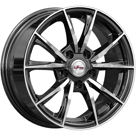Сион (КС1055) 6.500xR15 5x112 DIA57.1 ET45 Блэк Джек Сион (КС1055) 6.500xR15 5x112 DIA57.1 ET45 Блэк Джек