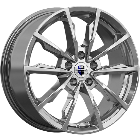 Меренге (КС902) 7.500xR17 5x108 DIA67.1 ET45 дарк платинум Меренге (КС902) 7.500xR17 5x108 DIA67.1 ET45 дарк платинум