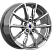 Меренге (КС902) 7.500xR17 5x108 DIA67.1 ET45 дарк платинум Меренге (КС902) 7.500xR17 5x108 DIA67.1 ET45 дарк платинум