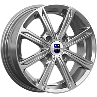 Литые диски Флэш (КС710) 5.000xR13 4x100 DIA67.1 ET45 дарк платинум для Daihatsu Charade