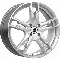 Литые диски Солар (КС875) 7.000xR17 4x100 DIA67.1 ET38 сильвер SK для Opel Astra Gtc
