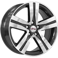 Литые диски Rebel (КС913) 7.000xR17 5x114.3 DIA67.1 ET50 Блэк Джек для FAW